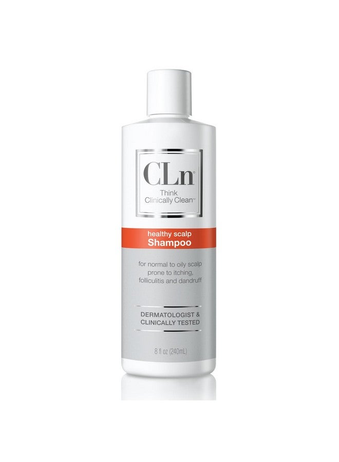 سي إل إن شامبو CLn® - تركيبة منقية بحمض الساليسيليك، لفروة الرأس العادية إلى الدهنية المعرضة لالتهاب الجريبات والقشرة والحكة وفروة الرأس المتقشرة، خالٍ من العطور والبارابين، 8 أونصة سائلة. - Image 1