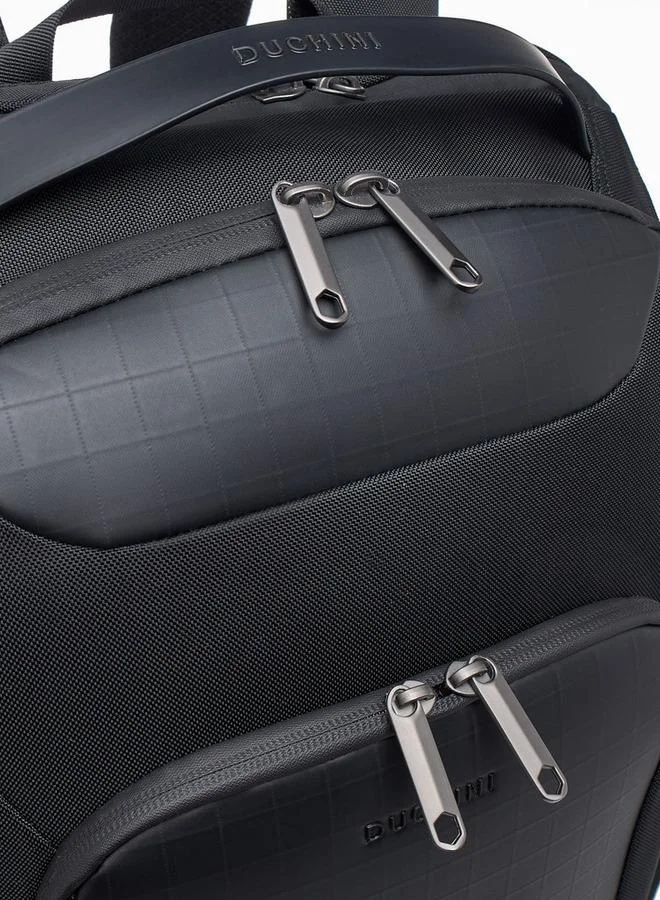 Duchini BLACK Men Textured Backpack for Men | Best Price UAE