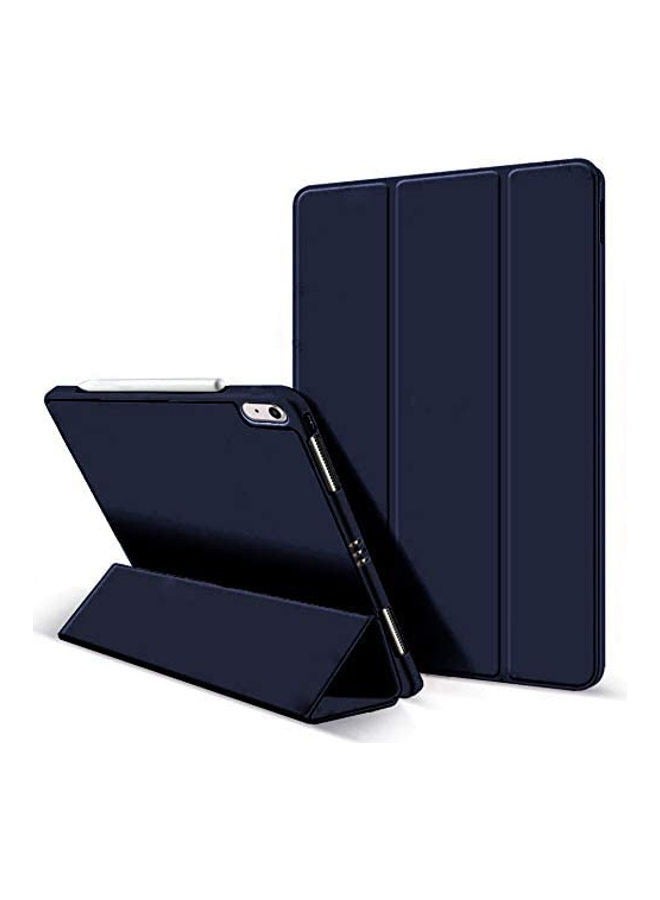 Case Compatible with iPad Air M2 11 inch/iPad Air 6 2024 / iPad Air 5 2022 / Air 4 Case 10.9 Inch with Pencil Holder, Trifold Stand Thin Protective Case with Soft TPU Back, Blue - Image 2