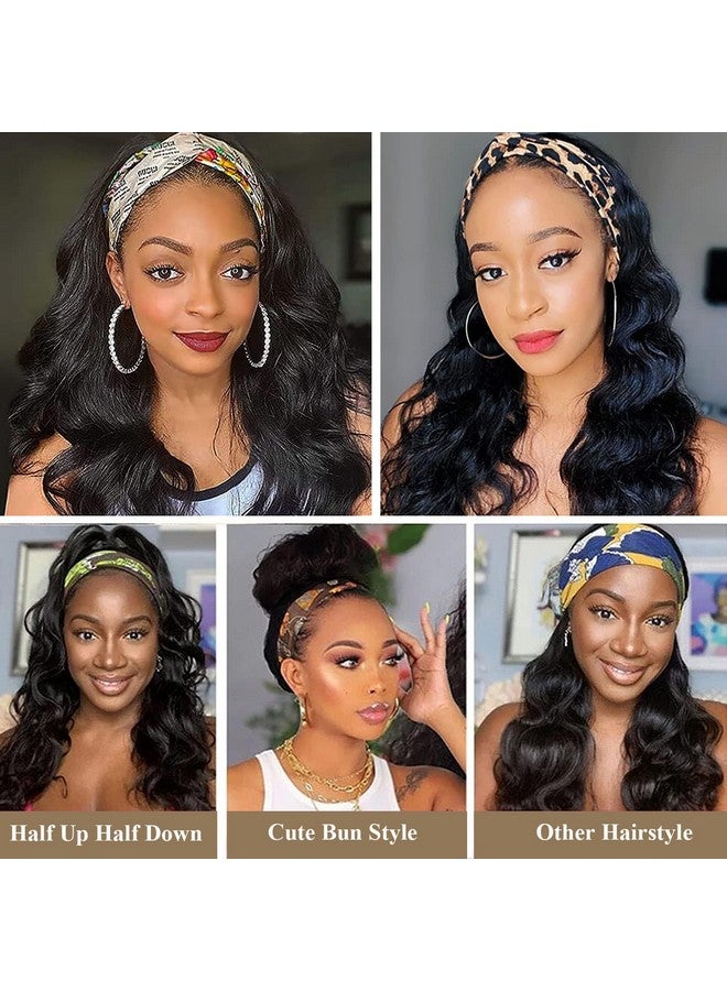 كولورفول كوين باروكة شعر مستعار ملونة بدون غراء، سوداء طويلة مموجة، للنساء ذوات البشرة السمراء، شعر مستعار صناعي مموج طبيعي المظهر، مقاوم للحرارة، كثافة 180% (26 بوصة، 1B#) - Image 4