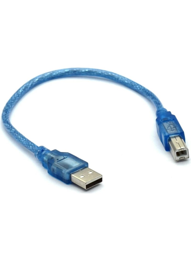 Elektromall - Arduino Uno - Mega Cable USB B Type 50CM Printer Cable - Image 1
