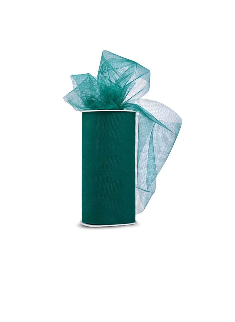 Expo Expo Shiny Tulle 6 inch x 24 yard Spool Emerald  - Image 3