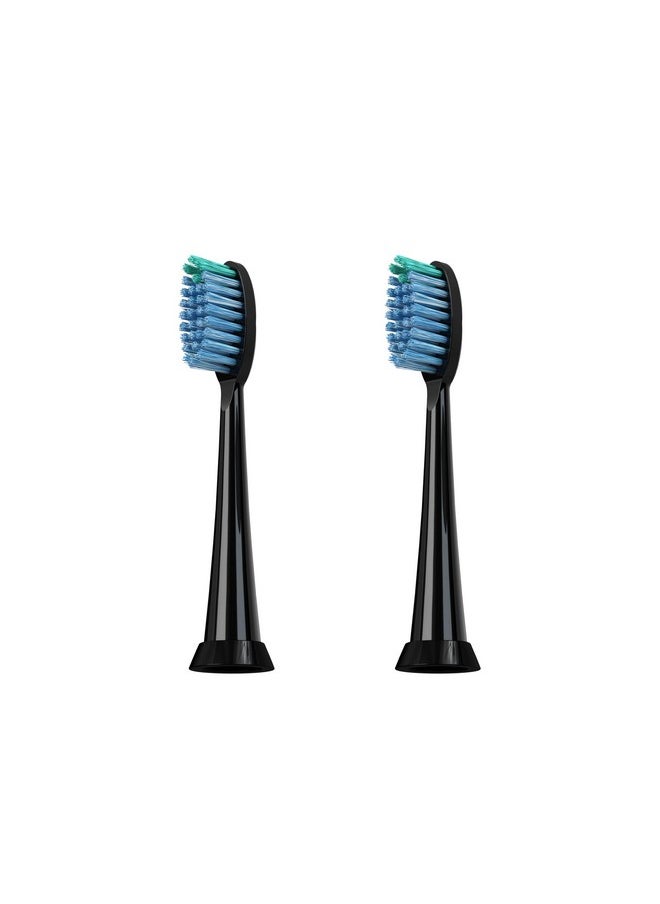tao clean TAO Clean Daily Care Whitening Replacements Heads - Black - 2 Pack  - Image 1