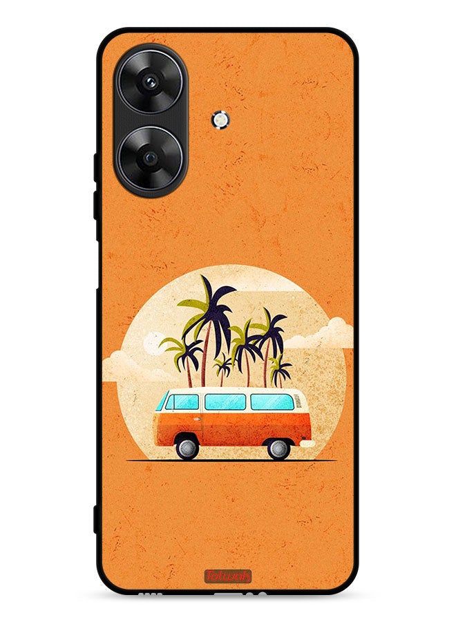 Tolwak Realme Note 60 4G Protective Case Cover Bus Art - Image 1