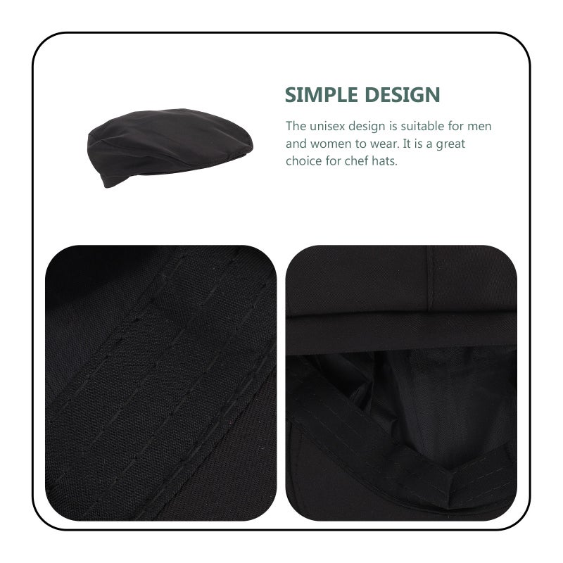 Breathable Chef Kitchen Hat Cook Catering Hat Canteen Waiter Hat - Image 2