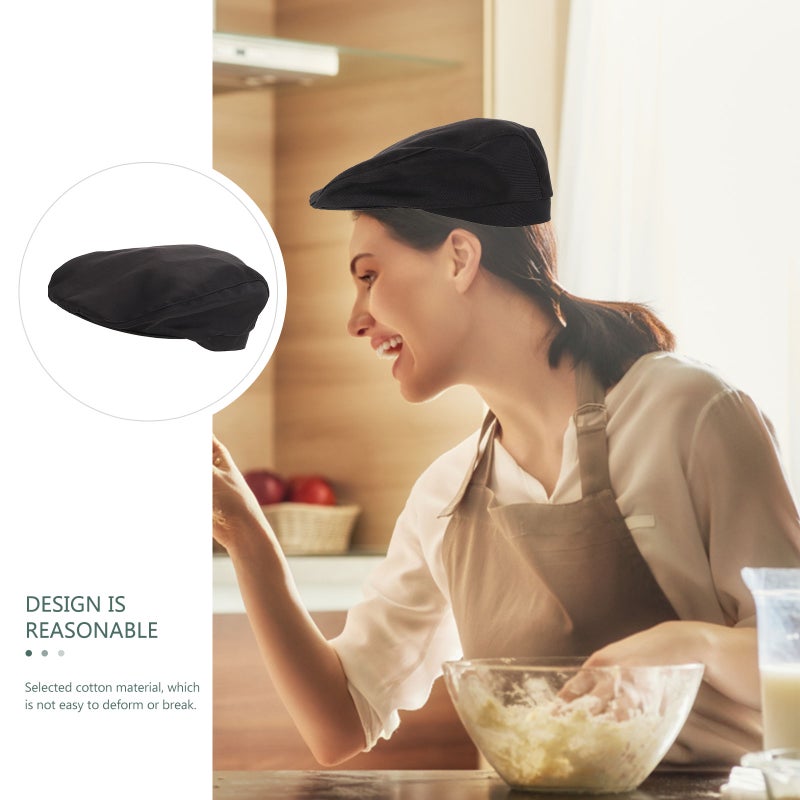 Breathable Chef Kitchen Hat Cook Catering Hat Canteen Waiter Hat - Image 3