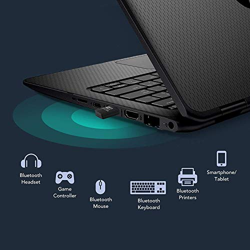 AUSHA® USB WiFi Bluetooth Adapter - Wi-Fi Receiver & Wireless Bluetooth 2-in-1 Dongle, Support Windows XP/ 7/8/10, Mac OS for PC Desktop Laptop - Image 3