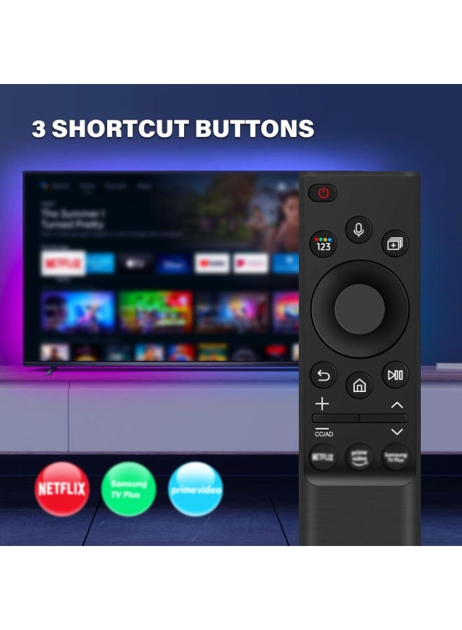 TV Original Samsung TV Remote Control - Universal and Voice Control Feature Solar charging - Image 3