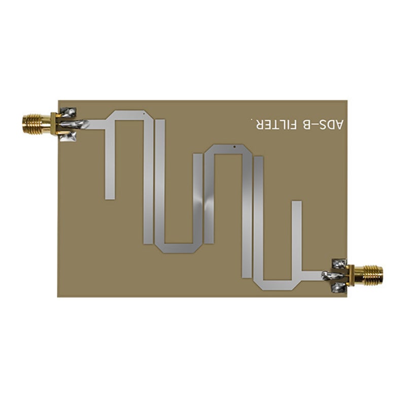 ADS-B Filter Module 1-1.2GHz Transmission Range Signal-Cleaning Feature - Durable 1.6mm Double-Sided PCB Portable ADS-B Receiver for Aviation Signal Enhancement - Image 3