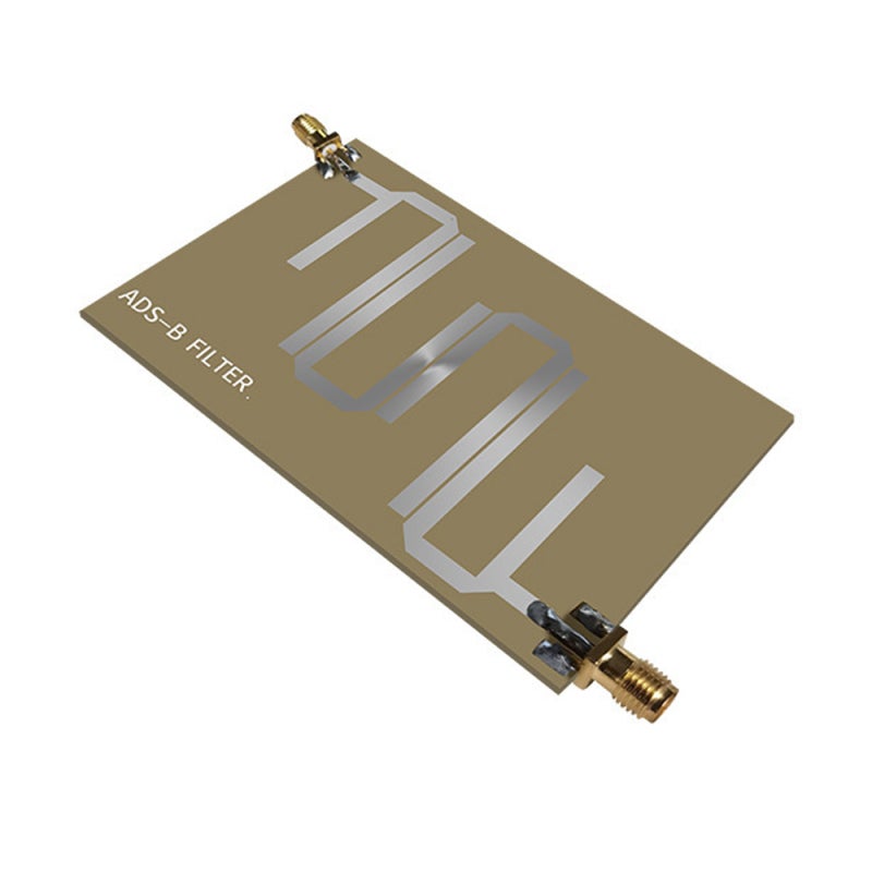 ADS-B Filter Module 1-1.2GHz Transmission Range Signal-Cleaning Feature - Durable 1.6mm Double-Sided PCB Portable ADS-B Receiver for Aviation Signal Enhancement - Image 2