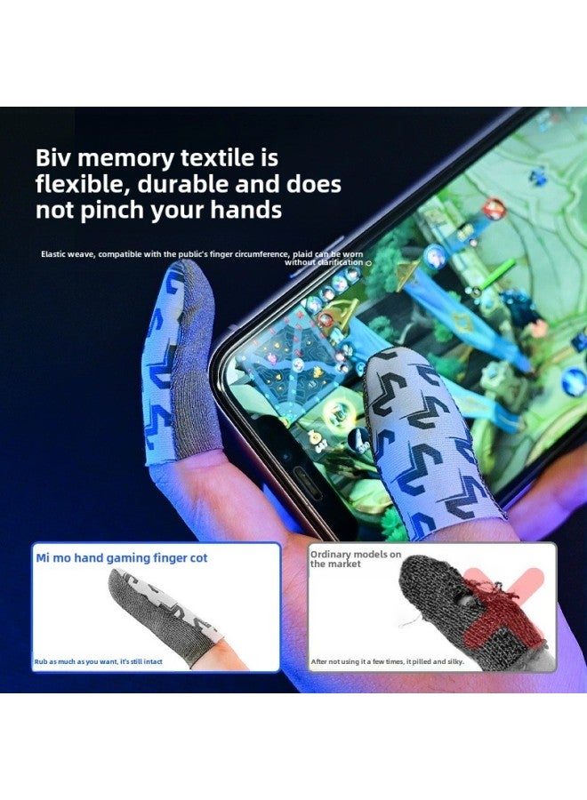 FS02 Rice Ink Superconducting Silver Cloth Sweat-proof Non-slip Chicken Artifact Game E-sports Occupation-Product Color:Memo Silver Fiber  - Image 5
