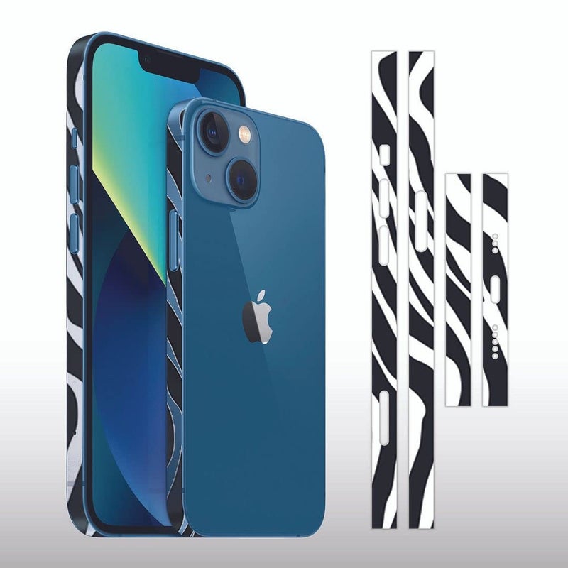 FCS ملصق جانبي من الفينيل لغطاء الجوانب متوافق مع آيفون 13 | ملصقات فيلم كروم | ملصق واقي من الفينيل لجميع الجوانب (EAA-13) - Image 2