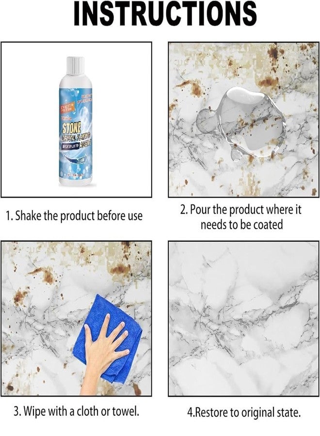 GONIPIMI Multi-Surface Stone Stain Remover Cleaner for Marble, Floor, Tile, and Ceramic Stain Remover (Multi-Color) (Pack of 1)-DFH10 - Image 5