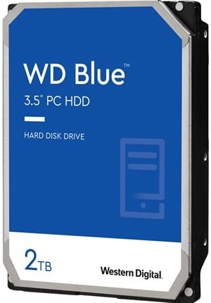 Western Digital Western Digital 2TB WD Blue PC Internal Hard Drive - 7200 RPM Class, SATA 6 Gb/s, 256 MB Cache, 3.5" - WD20EZBX - Image 4