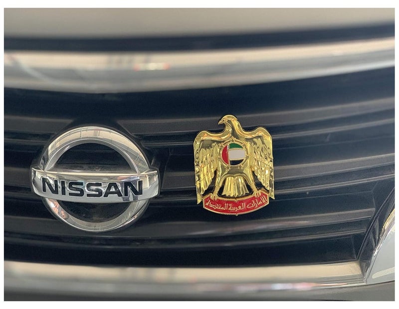 HERIOS Eagle Logo of UAE for Car - Image 1