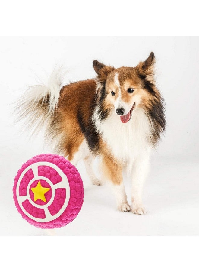 إيميلي بيتس لعبة كلاب غير سامة من اللاتكس الناعم للتدريب التفاعلي على إحضار واللعب، لعبة صرير الفطيرة، لعبة مضغ مرتدة وعائمة للجراء والكلاب - Image 3