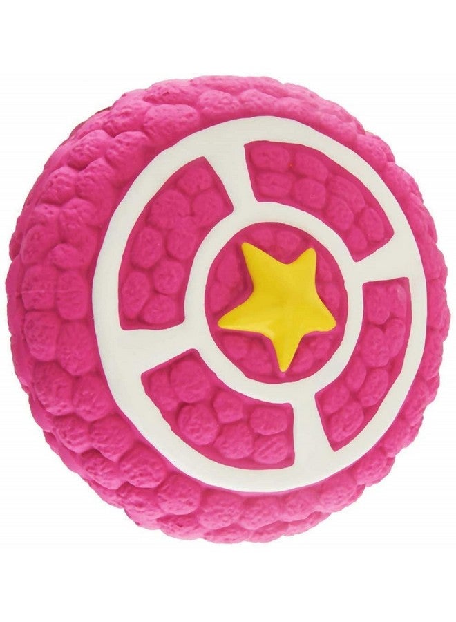 إيميلي بيتس لعبة كلاب غير سامة من اللاتكس الناعم للتدريب التفاعلي على إحضار واللعب، لعبة صرير الفطيرة، لعبة مضغ مرتدة وعائمة للجراء والكلاب - Image 1