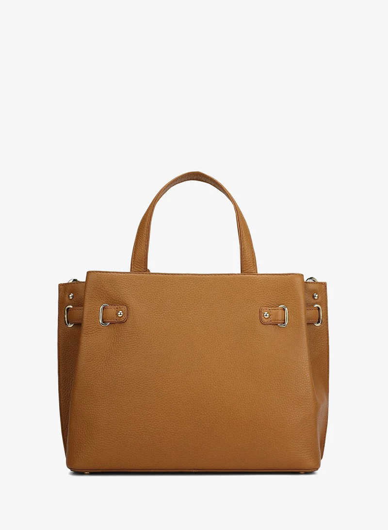 Da Milano Caramel Willow Top Handle Bag (M) for Women | Best Price UAE