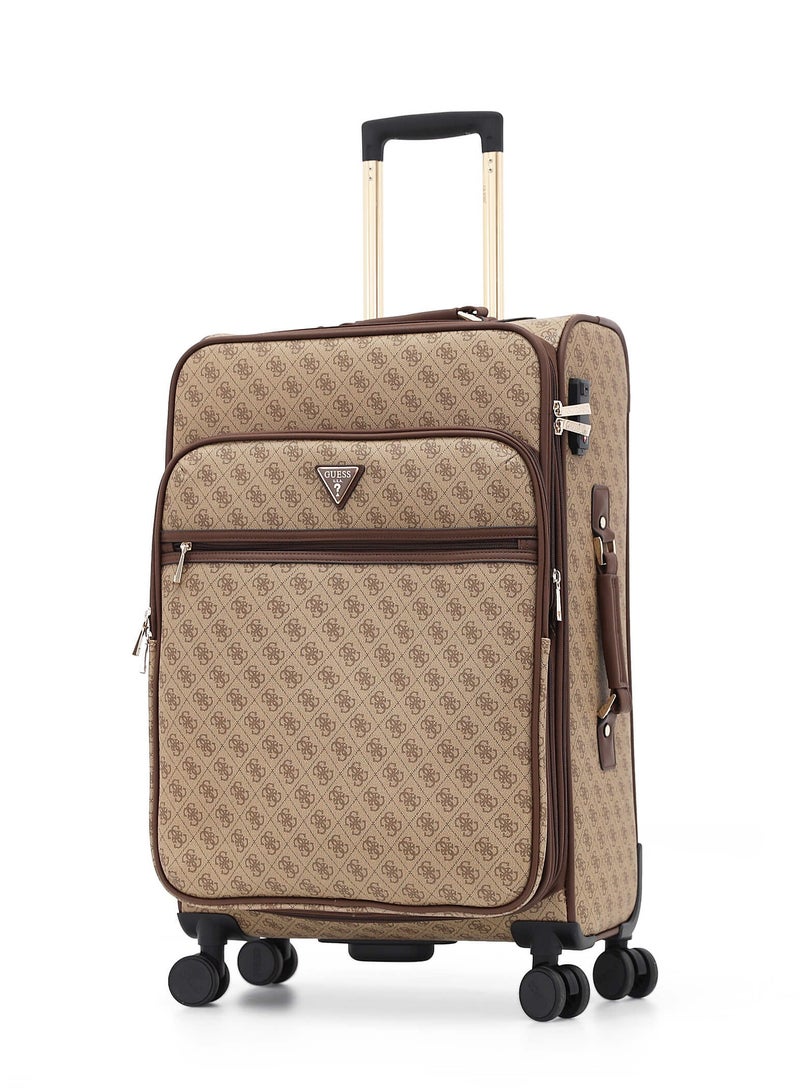 Guess Softside Double Spinner Luggage Set - 3 Piece Expandable Suitcases - Image 2