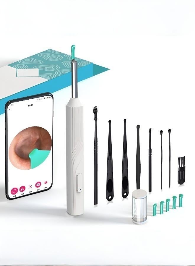 HD Wireless Visual Ear Cleaning Kit - 8 Pieces - Image 1