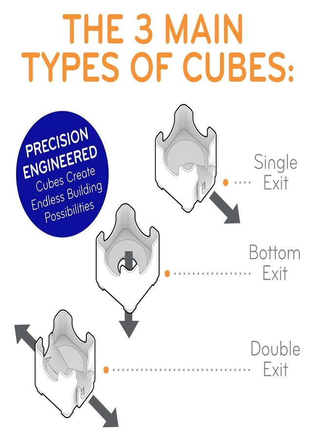MindWare Q-BA-Maze Super Race Set - STEM Marble Run Building Kit for Kids Ages 6+, Turbo Launcher & Creative Engineering Challenge - Image 3