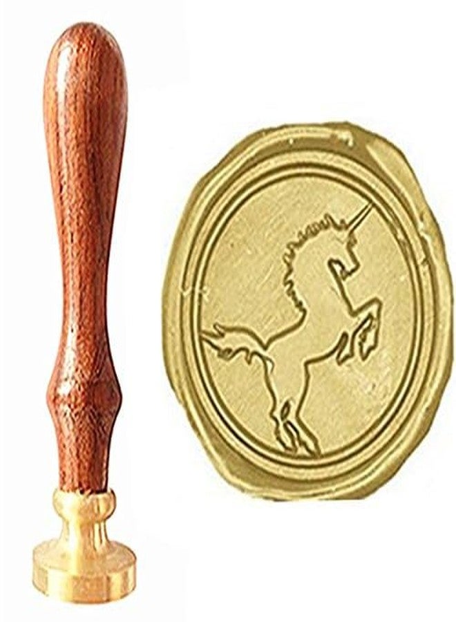 MNYR Leaping Unicorn Wax Seal Sealing Stamp Wedding Invitation Christmas Card Gift Wrapping Package Sealing Wax Stamp Snail Mail Sealing Wax Seal Stamp Set - Image 2