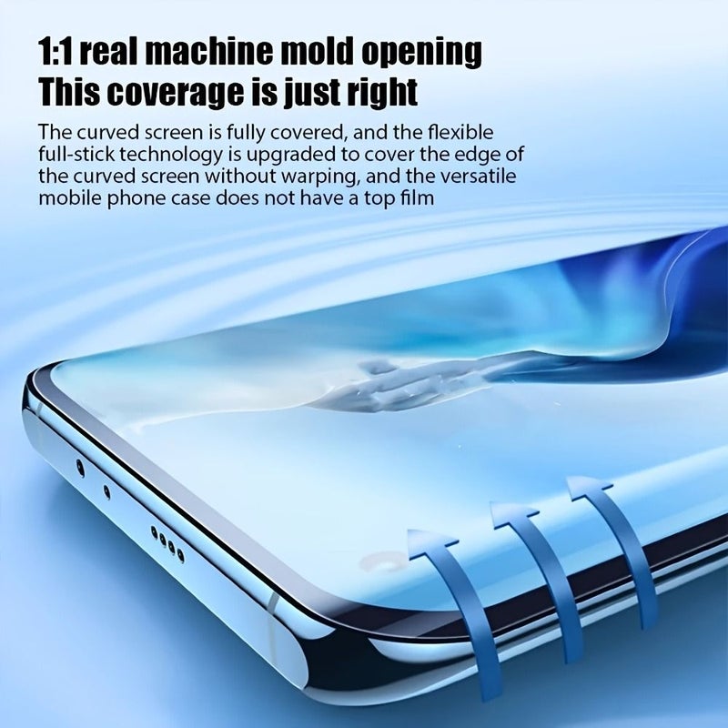 4 Pack High Definition Hydrogel Screen Protector Compatible With Huawei Nova 8 Series Also Fits Mate 70 70 Pro 70 Pro Plus 60 60 Pro Pura 70 P60 P50 P40 P30 And P20 Series - Image 4