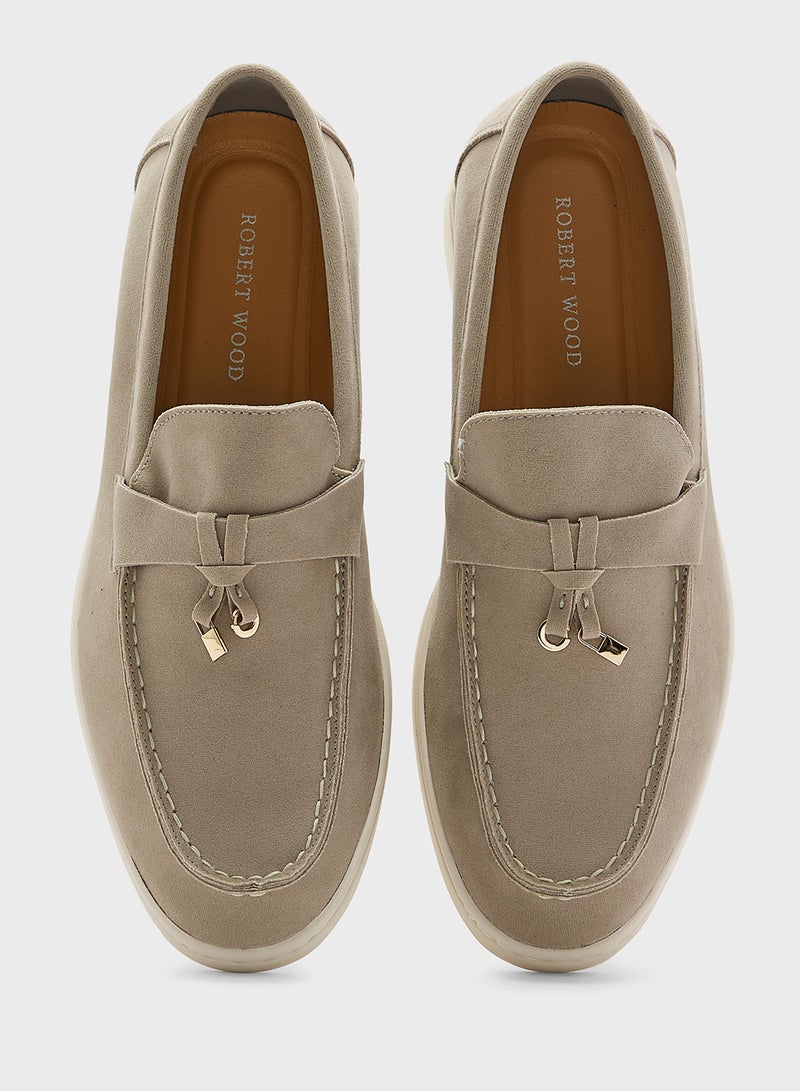 Robert Wood Casual Suede Loafers - Image 4