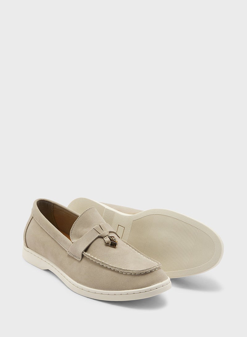 Robert Wood Casual Suede Loafers - Image 3