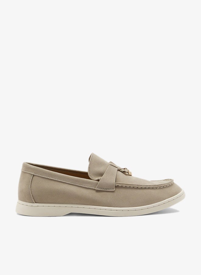 Robert Wood Casual Suede Loafers - Image 1