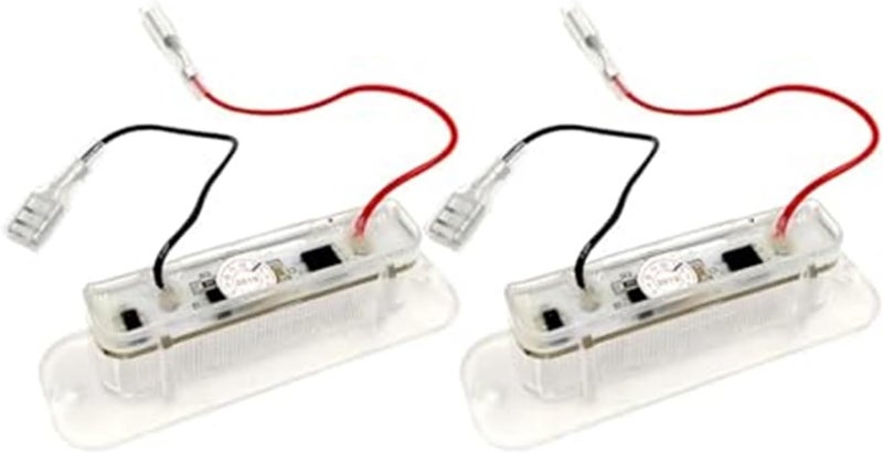 Wivplex 2Pcs White License Plate Light for Benz G-Class - Image 3