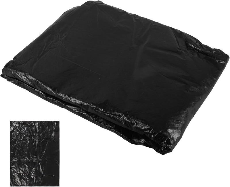 Homoyoyo Black Trash Bags 80×100cm 2.5 Mil Thick 25pcs Plastic Garbage Bags for Kitchen Bathroom Office Wastebasket Liners - Image 1