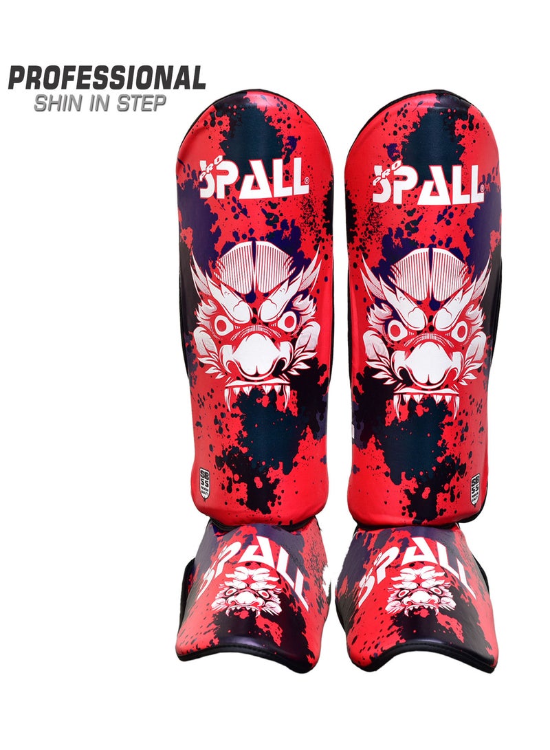 Spall Shin and Instep Guard for Taekwondo, Martial Arts, MMA Foot Protective Gear Protector for Sparring - Image 1