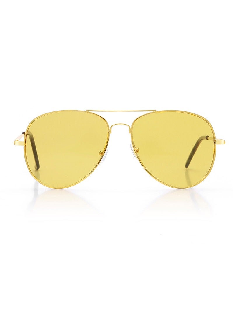 Generic Polarized Aviator Sunglasses for Men and Women, UV380 Protection Lens and Lightweight Metal Pilot Frame  - Image 1