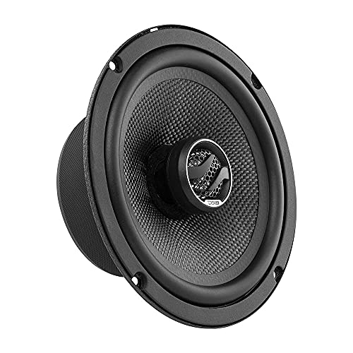 DS18 ZXI-654 6.5" Car Audio Coaxial Car Speakers with Built in Neodymium Tweeter and Kevlar Cone 2 Way 240 Watts Max 4 Ohm - Car Stereo Sound System with Removable Grill (2 Speakers) - Image 5