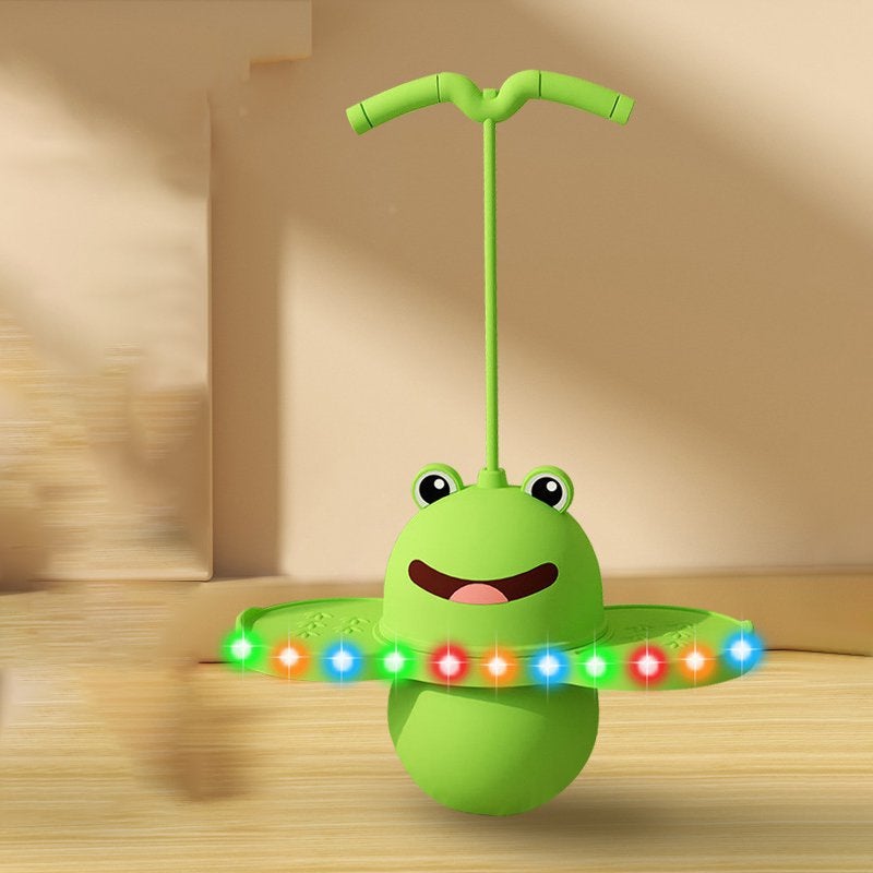 Glowing Bouncing Ball with Fun Animal Design - Image 1