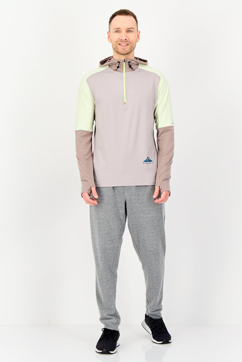 Nike Men Sportswear Fit Long Sleeve Running Hoodie, Multicolor - Image 2