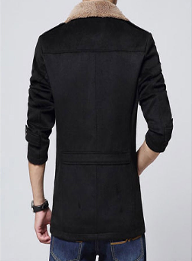 NIBEMINENT Casual Coat Outerwear Black  - Image 2