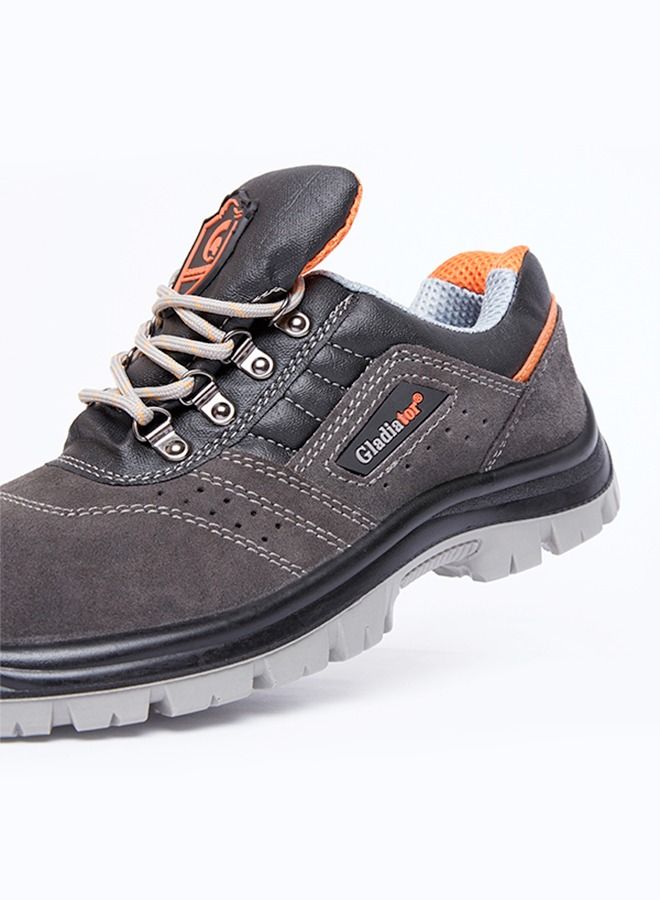 Gladiator أحذية السلامة 20035 حذاء برباط رمادي منخفض القطع - Image 5