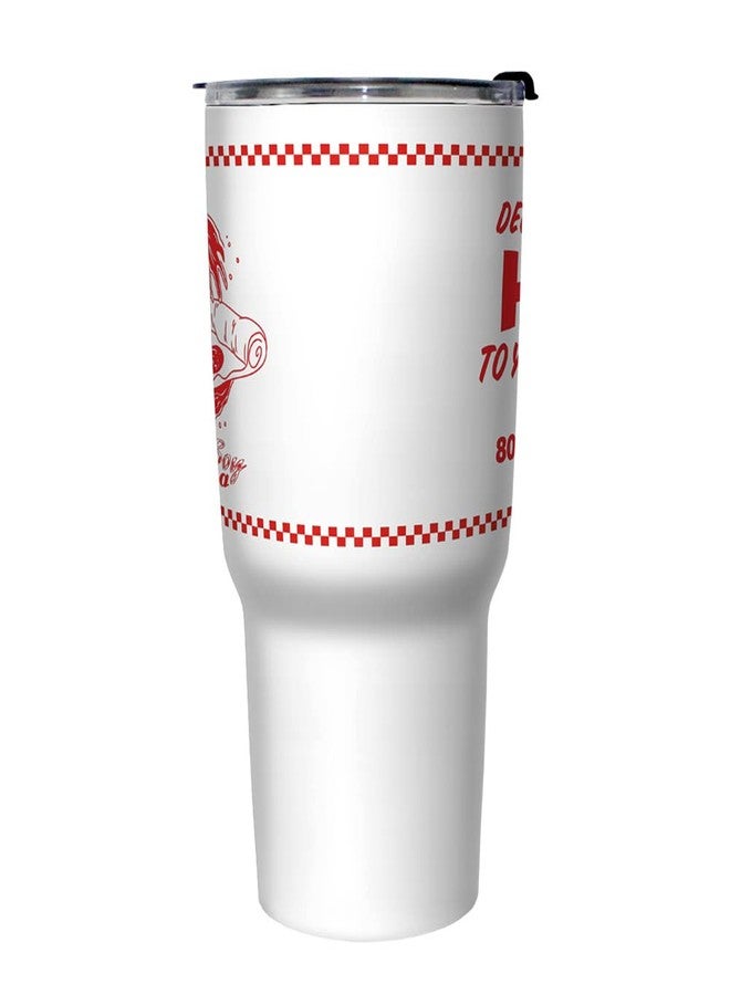 Netflix Stranger Things Surfer Pizza 27 oz Stainless Steel Travel Mug, Multicolor - Image 2