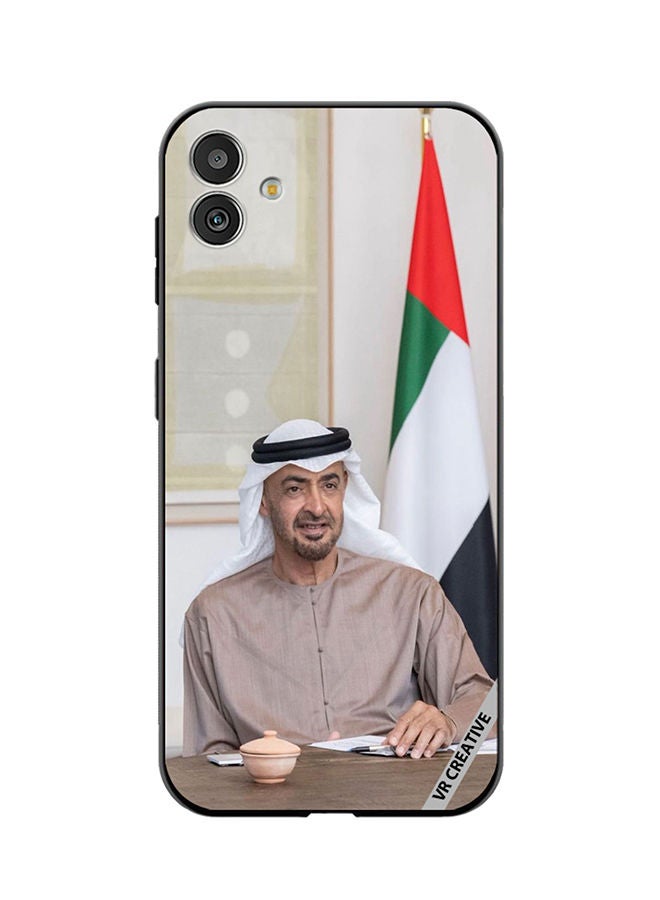 VR CREATIVE Protective Case Cover For Samsung Galaxy F14 Sheikh Mohamed Bin Zayed Al Nahyan Design Multicolour - Image 1