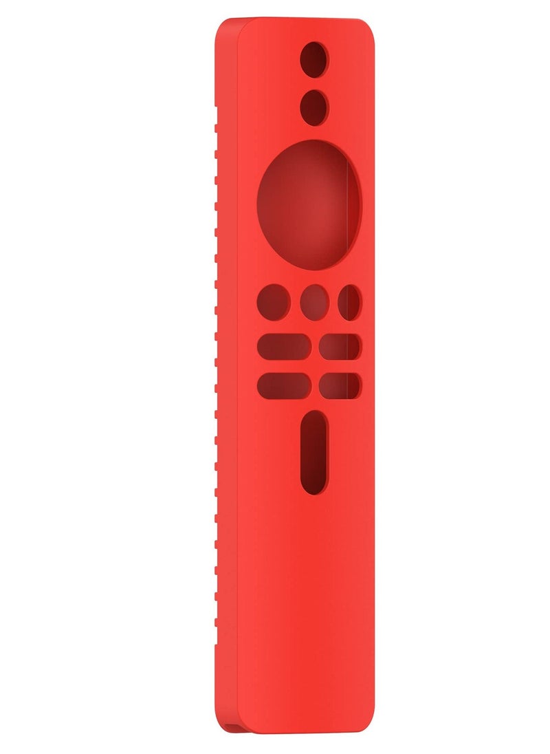 Excefore Silicone Case for for Xiaomi Mi Box 4K TV, Silicone Protective Case for Xiaomi Mi Box 4K TV Remote, 2nd Gen Stick Remote Control Anti Slip Silicone Protective Skin Cover with Lanyard, Red  - Image 5
