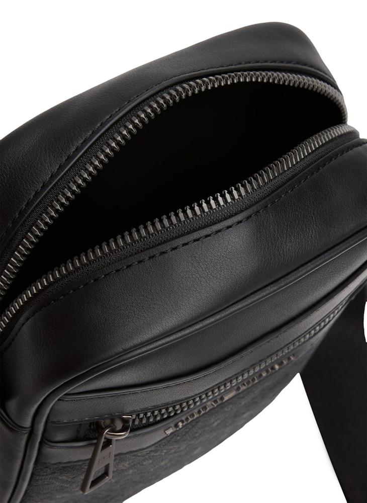 تومي هيلفيغر حقيبة رسول بتفاصيل شعار - Image 4