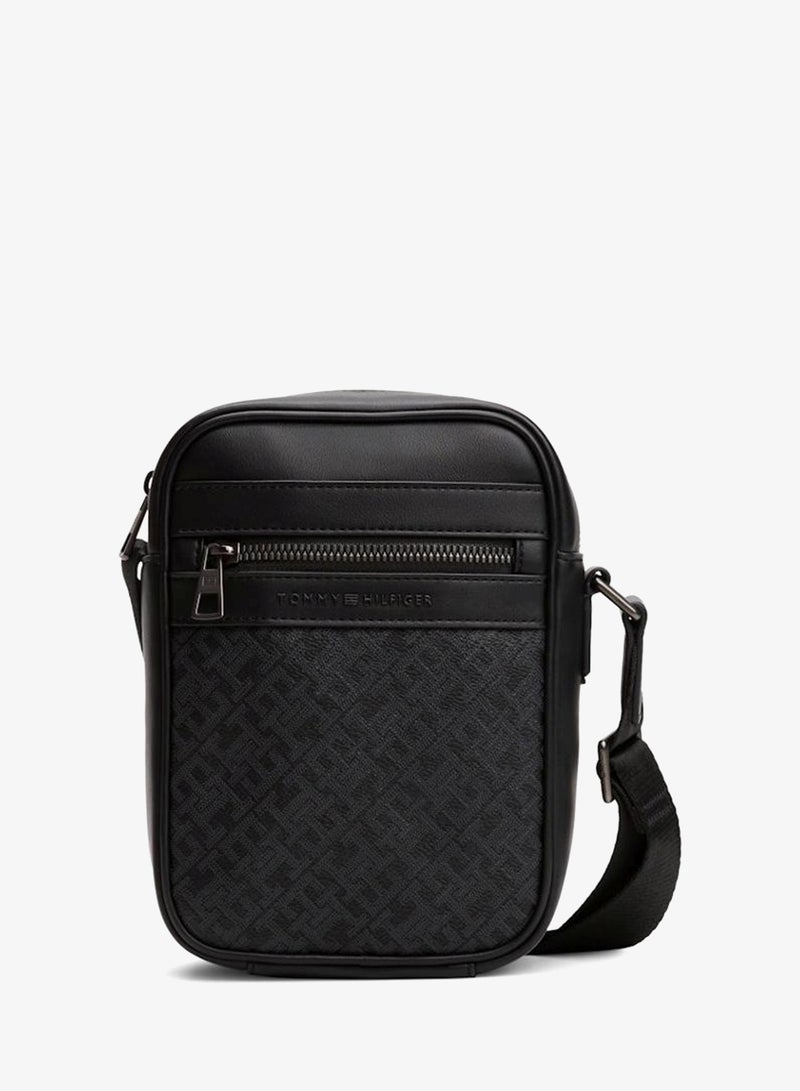 TOMMY HILFIGER Logo Detailed Messenger Bag - Image 1