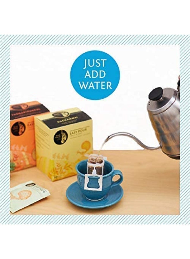 بلو توكاي لتحميص القهوة – أكياس قهوة بالتنقيط سهلة التحضير | مزرعة أتيكان – تحميص متوسط غامق | عبوة من ٥ أكياس | مصنوعة من حبوب أرابيكا ١٠٠٪ | جاهزة للتحضير خلال دقيقتين | فقط أضف الماء الساخن - Image 4