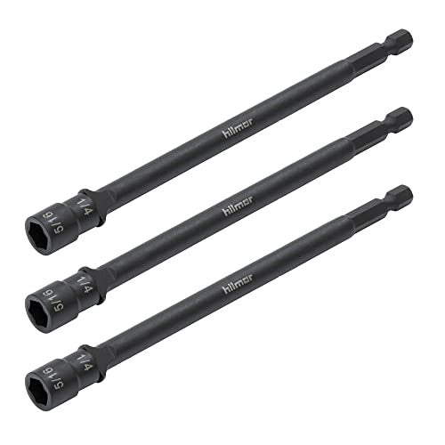 hilmor 6" 1/4 & 5/16 Reversible Magnetic Nut Driver, 3-Pack - Image 1