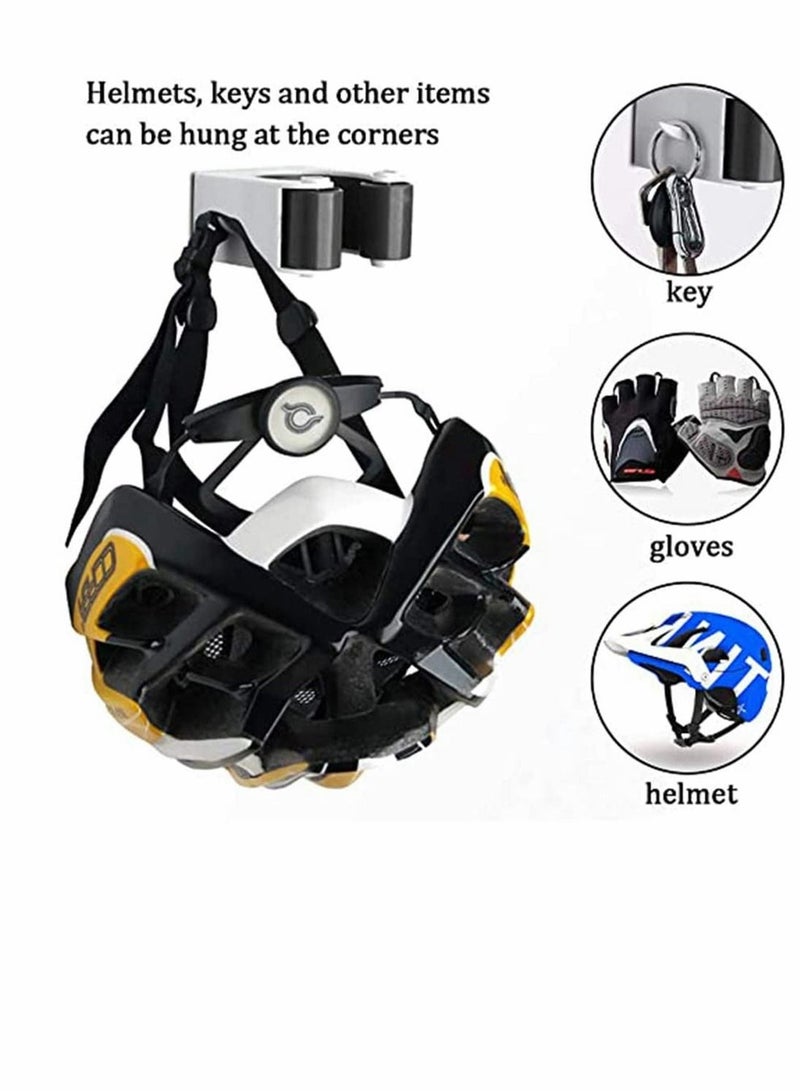 سيوسي مشبك وقوف الدراجات الجبلية ، خطاف تعليق مثبت على الحائط للدراجة ، مشبك دراجة ، حامل إيقاف ، حامل عرض عمودي لتخزين الدراجات الهوائية ، تخزين جداري للدراجة ، أسود - Image 3