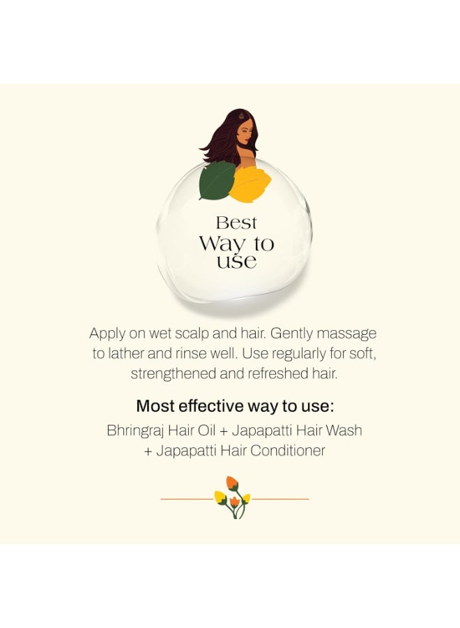 Ashpveda Ayurvedic Hair Wash Shampoo With Japapatti & Brahmi for Repairing Damaged and Dry Hair (30 ml) - Image 4