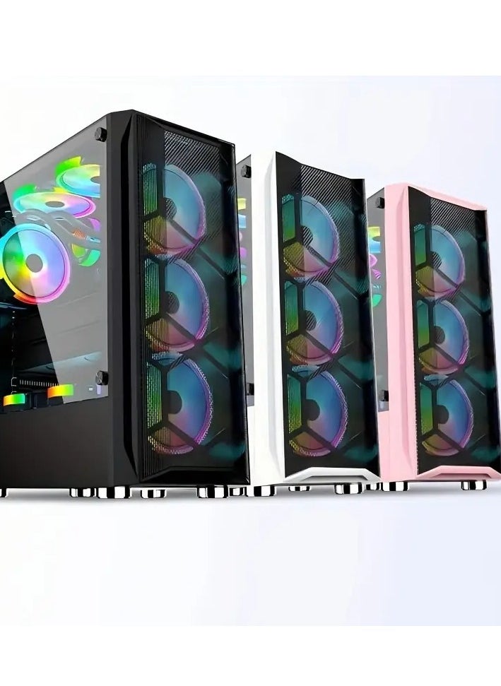 Intel - BESTBUY BUDGET GAMING/WORKSTATION PINK EDITION: CORE I7 processor | 16GB RAM | RTX 3050 6GB DDR6 graphics card | 1TB NVME SSD/SATA | WINDOWS 10 | WIFI BT READY - Image 1
