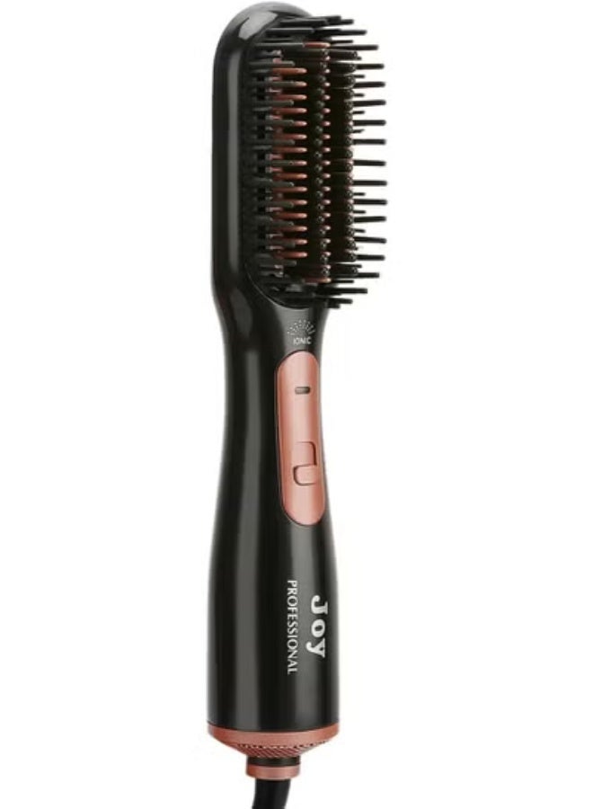 JOY 1200W Hair Dryer Brush – 3-in-1 Hot Air Styling Brush, Hair Dryer & Volumizer with Ionic Technology, Fast Drying & Styling, Multiple Heat Settings (High, Low & Cool), Lightweight & Ergonomic Design, Suitable for All Hair Types, Frizz Control & Shine Enhancement - Image 3